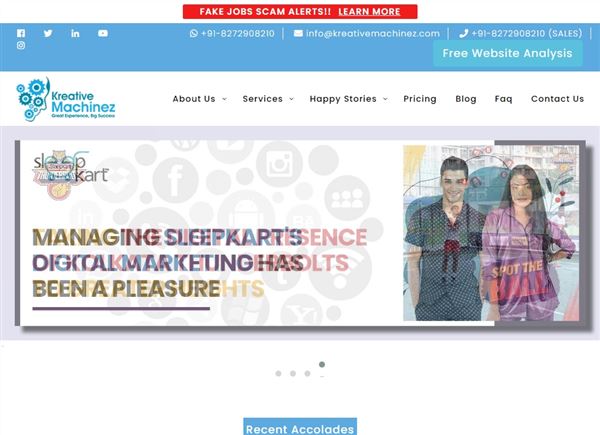 Kreative Machinez : Best Digital Marketing Company Kolkata | Social Media And SEO Agency